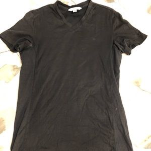 Calvin Klein basic black v-neck T